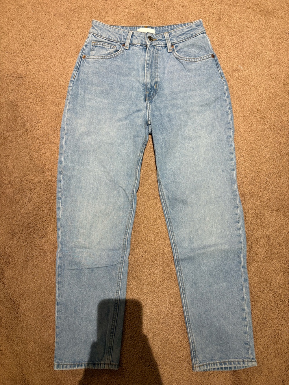 H&M Light Blue Straight Leg Women's Jeans size 4